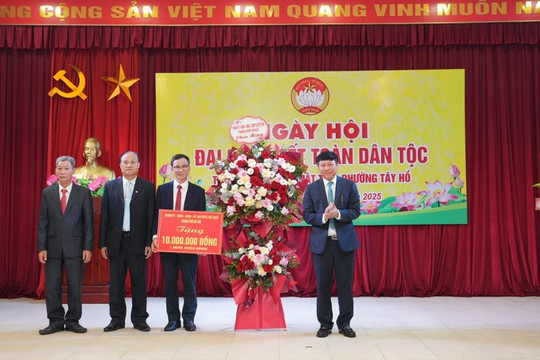 Phường Tây Hồ: Gắn kết cộng đồng qua Ngày hội Đại đoàn kết toàn dân tộc