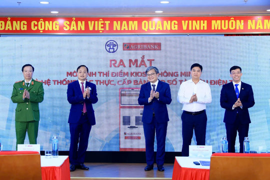 Hà Nội thí điểm Kiosk thông minh xác thực, cấp bản sao số tài liệu điện tử
