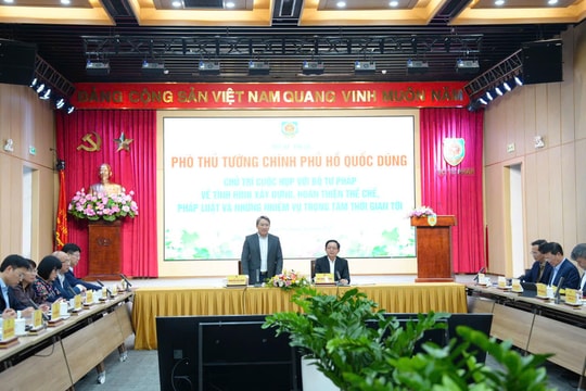 Phó Thủ tướng Hồ Quốc Dũng: Hoàn thiện thể chế là đột phá chiến lược quan trọng nhất