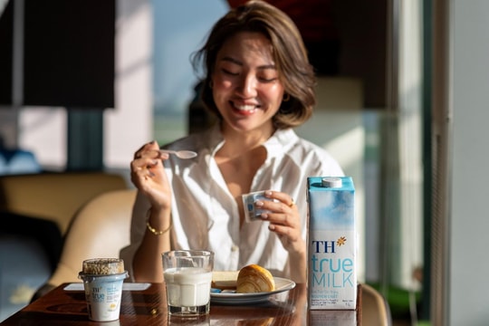 Hoàn toàn tự nhiên, tốt cho sức khỏe - cam kết của TH trong mỗi sản phẩm “cất cánh” cùng Vietnam Airlines