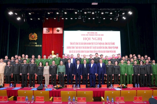 Bí thư Thành ủy Hà Nội Nguyễn Duy Ngọc: Công an thành phố Hà Nội đồng hành thực hiện các chủ trương lớn của thành phố