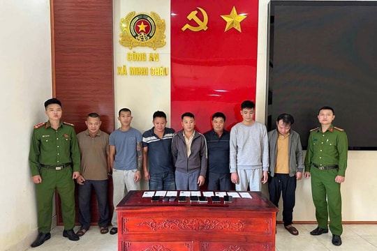 Xã Minh Châu (Nghệ An): Triệt xóa ổ nhóm đánh bạc liên xã