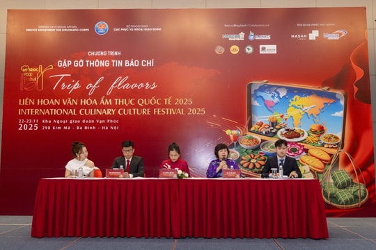 Hành trình vị giác năm châu trong Liên hoan Văn hóa Ẩm thực Quốc tế 2025