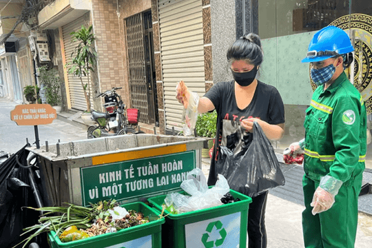 Ô nhiễm rác thải sinh hoạt tăng phát thải khí mê-tan