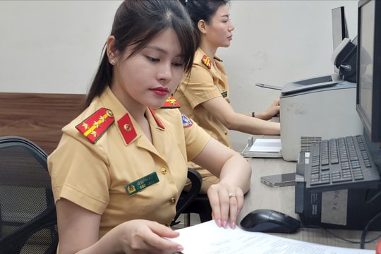 Hà Nội: Thu thập gần 3.000 hồ sơ dữ liệu đăng ký xe, giấy phép lái xe