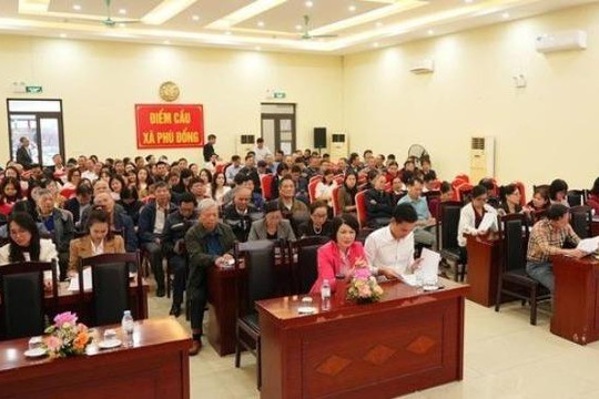 Xã Phù Đổng: Nâng cao chất lượng sinh hoạt chi bộ trong giai đoạn mới