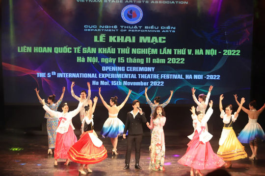 Liên hoan quốc tế Sân khấu thử nghiệm lần thứ VI tổ chức ở 4 tỉnh, thành phố