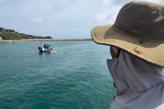 Nốt lặng giữa kỳ tích ở Lý Sơn