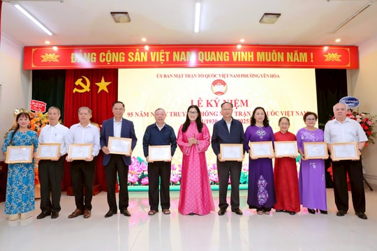 Phường Yên Hòa phát huy sức mạnh đại đoàn kết