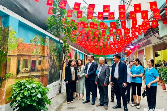 "Ngõ phố hạnh phúc" của người Đống Đa