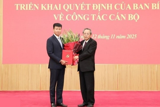 Ông Trần Huy Tuấn giữ chức Phó Bí thư Tỉnh ủy Ninh Bình