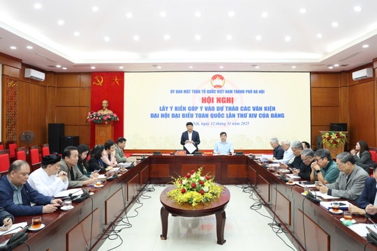 Tâm huyết góp ý vào dự thảo văn kiện Đại hội XIV của Đảng