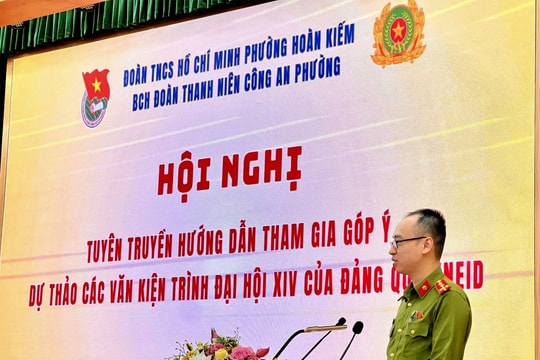 Phường Hoàn Kiếm, Hà Nội Tích cực góp ý văn kiện trình Đại hội Đảng qua ứng dụng VNeID