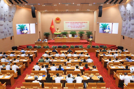 Hà Nội Xem xét công tác nhân sự tại kỳ họp chuyên đề HĐND TP