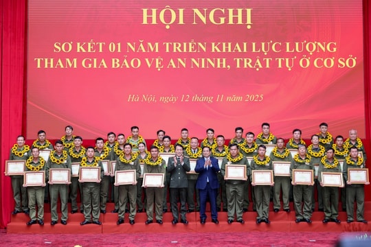 Lực lượng tham gia bảo vệ an ninh, trật tự ở cơ sở Góp phần quan trọng trong phòng ngừa tội phạm từ sớm, từ xa