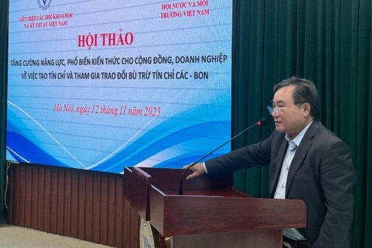 Thúc đẩy vận hành hiệu quả thị trường carbon tại Việt Nam