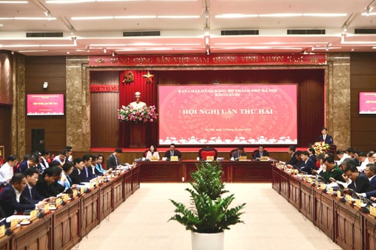 Ban Chấp hành Đảng bộ TP Hà Nội thảo luận nhiều nội dung quan trọng