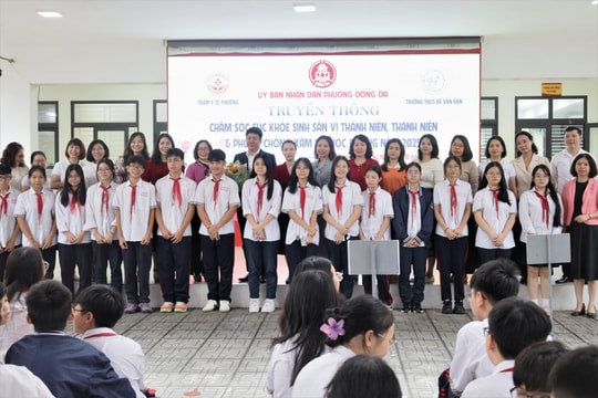 Hà Nội chú trọng các hoạt động chăm sóc sức khỏe sinh sản cho thanh thiếu niên