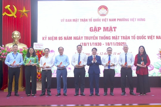Ủy ban MTTQ Việt Nam phường Việt Hưng tiếp tục lan tỏa tinh thần đại đoàn kết