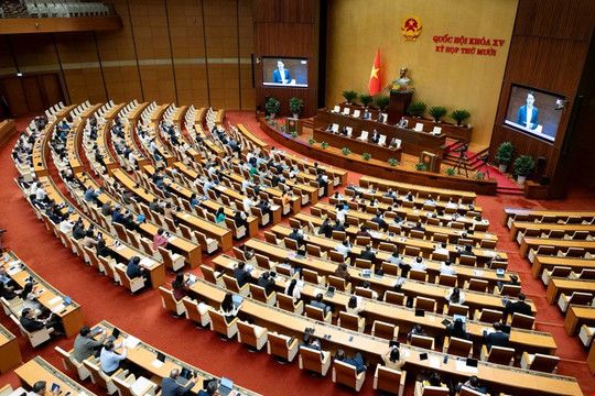 Dự kiến Quốc hội khóa XVI có số đại biểu là phụ nữ bảo đảm tỷ lệ ít nhất 35%