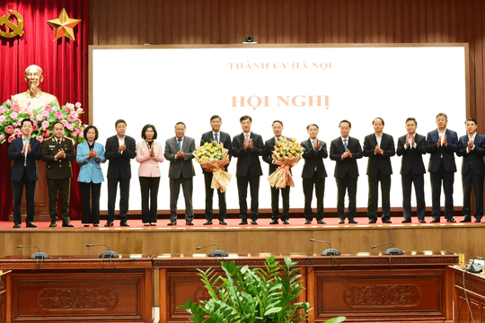 Đồng chí Đỗ Anh Tuấn, Trần Đình Cảnh nhận nhiệm vụ mới
