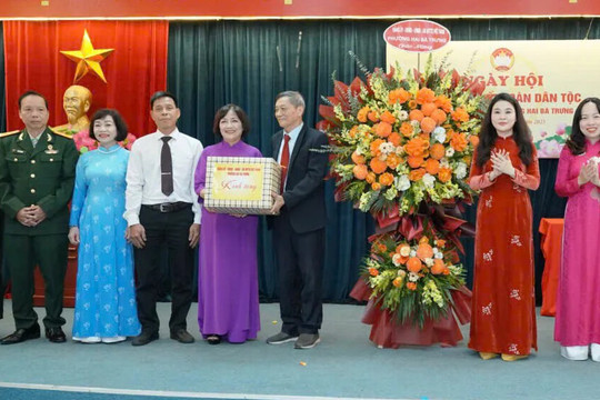 Ngày hội Đại đoàn kết toàn dân tộc tại phường Hai Bà Trưng: chung tay xây dựng khu dân cư văn minh, hạnh phúc