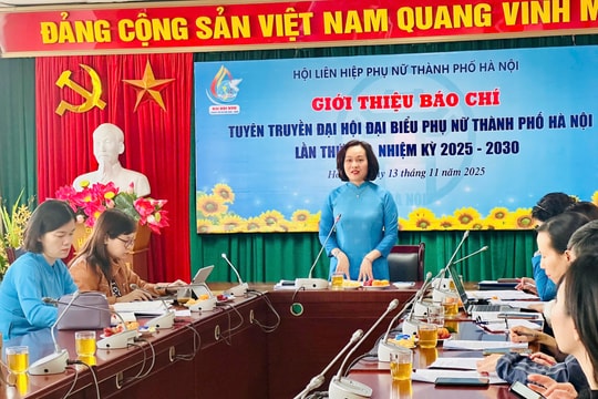 448 đại biểu tham dự Đại hội Phụ nữ thành phố Hà Nội lần thứ XVII