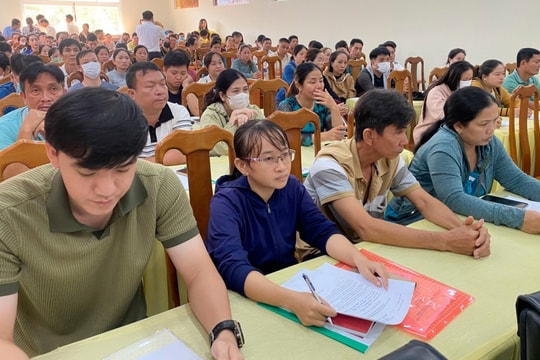 An Giang Gần 1.600 hộ kinh doanh được tập huấn chuyển đổi phương pháp tính thuế mới