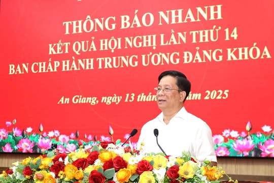 Hơn 13.600 đại biểu dự Hội nghị thông báo nhanh kết quả Hội nghị Trung ương 14 khóa XIII