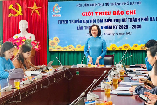 Sẵn sàng cho Đại hội đại biểu Phụ nữ TP Hà Nội