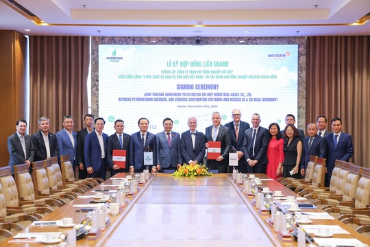 Khởi động liên doanh khí công nghiệp Cái Mép giữa PVChem và Messer