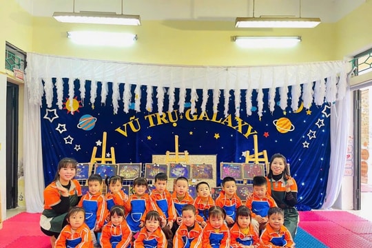 Công đoàn Trường Mầm non Vạn Điểm phát huy vai trò nòng cốt trong các phong trào thi đua