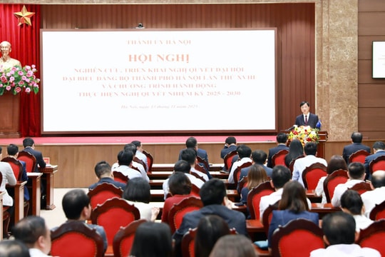 Triển khai thực hiện Nghị quyết và Chương trình hành động thực hiện Nghị quyết Đại hội đại biểu Đảng bộ Thành phố lần thứ XVIII