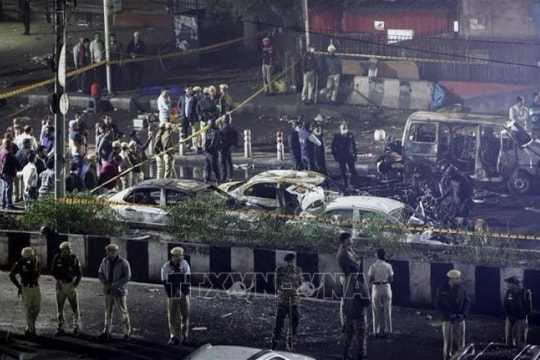 Chính phủ Ấn Độ nhận định vụ nổ gần Pháo đài Đỏ là khủng bố