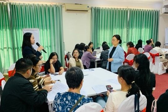 Nâng cao năng lực trong lĩnh vực chăm sóc, thúc đẩy bình đẳng giới