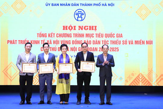 Hà Nội chú trọng phát triển kinh tế - xã hội vùng đồng bào dân tộc thiểu số và miền núi