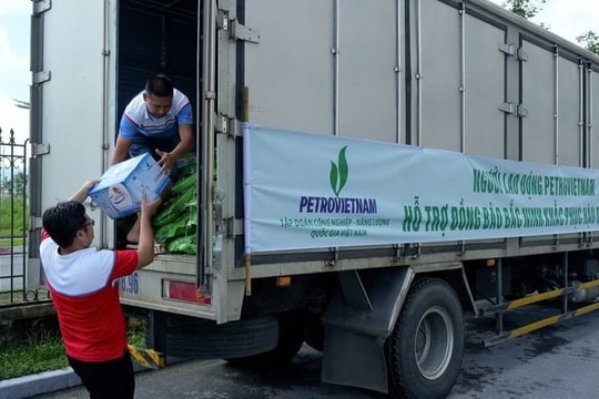 Tấm lòng nhân ái từ những người mang trên ngực áo “Ngọn lửa Petrovietnam”