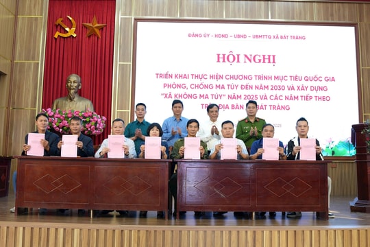 Bát Tràng xây dựng xã không ma túy