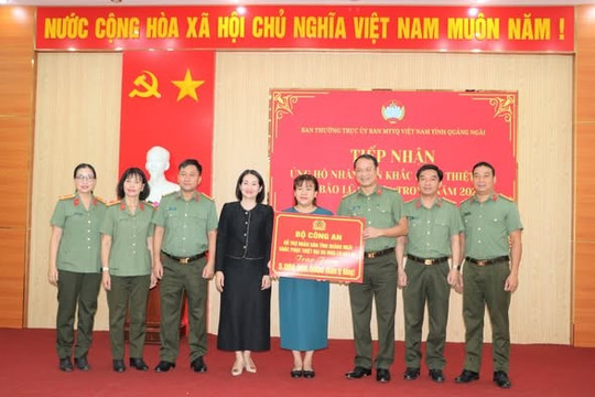 Quảng Ngãi tiếp nhận 6,2 tỷ đồng hỗ trợ khắc phục thiên tai