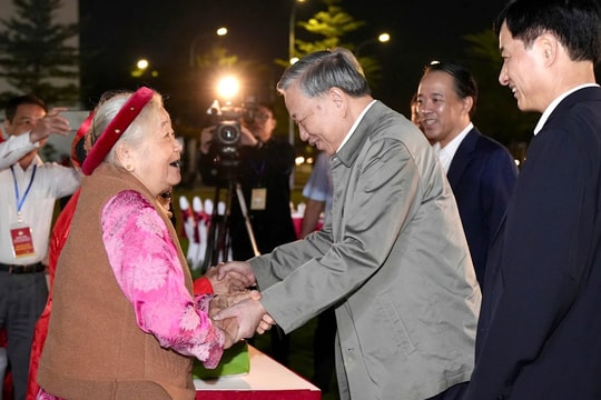 Tổng Bí thư Tô Lâm dự Ngày hội Đại đoàn kết phường Thượng Cát
