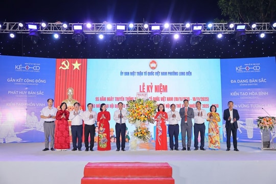 Phường Long Biên (Hà Nội) Ngày hội gắn kết cộng đồng bồi đắp sức mạnh đoàn kết dân tộc