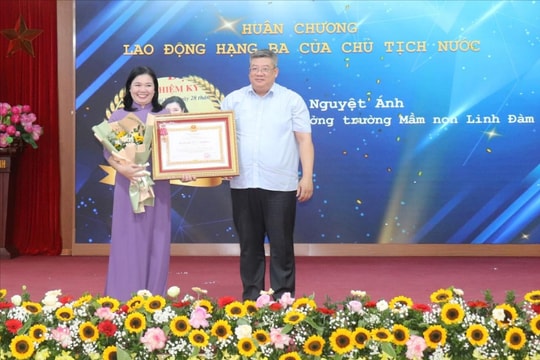 Phường Định Công tự hào về đội ngũ nhà giáo