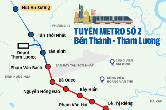 Đẩy nhanh tiến độ tuyến metro số 2