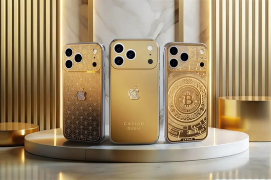 iPhone 17 series phiên bản vàng khối 18K giá gần 2 tỷ đồng