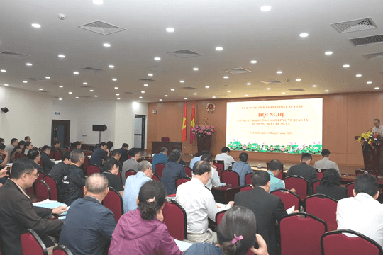 Phường Cầu Giấy: tập huấn nghiệp vụ quản lý, sử dụng nhà chung cư