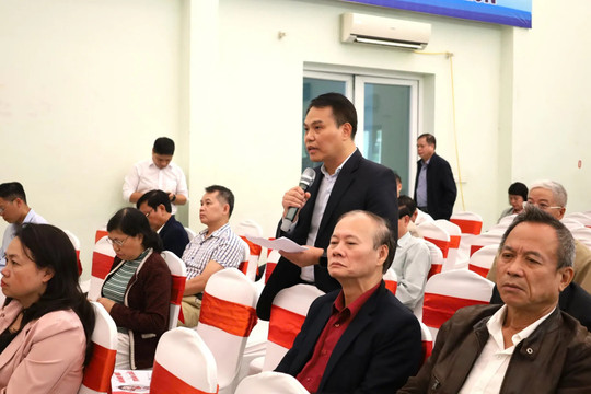 Tổ đại biểu HĐND TP tiếp xúc cử tri 3 phường Cầu Giấy - Yên Hòa - Nghĩa Đô