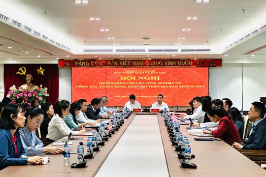 Hà Nội: Nâng cao chất lượng công tác tuyên giáo, dân vận trong giai đoạn phát triển mới