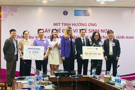 Nỗ lực giảm tử vong sơ sinh, chung tay vì trẻ sinh non