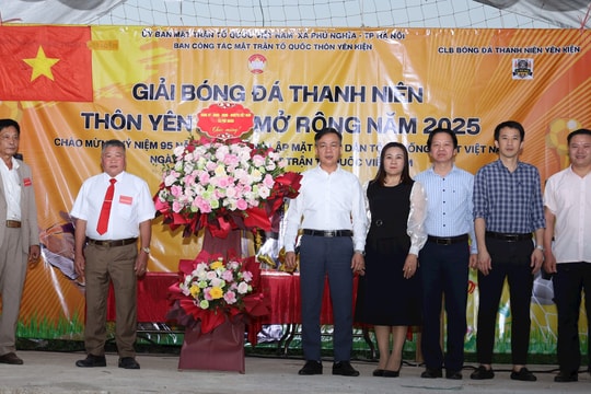 Tưng bừng Ngày hội Đại đoàn kết toàn dân ở xã Phú Nghĩa