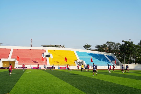 14 đội bóng dự Giải bóng đá xã Đan Phượng mở rộng lần thứ I